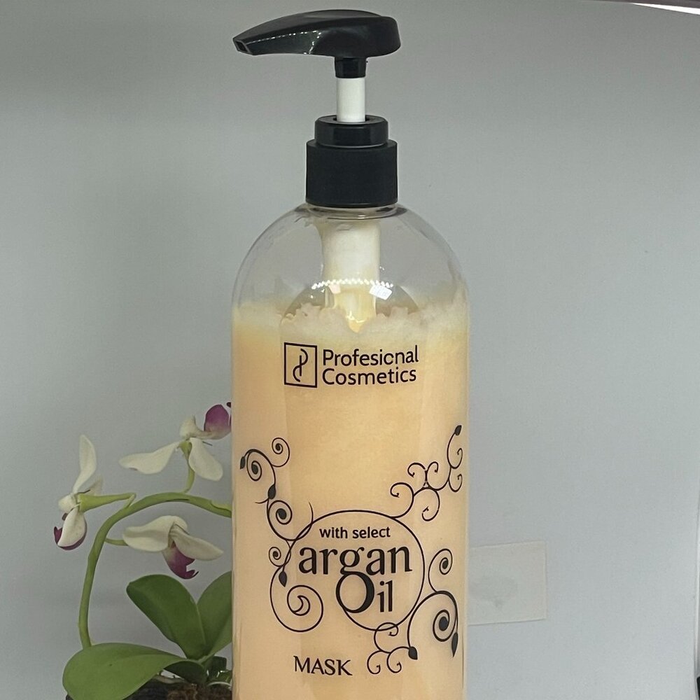 Profesional Cosmetics Argan Oil Hair Mask w/ Argan & Avocado Oil - 33.8 oz -New*